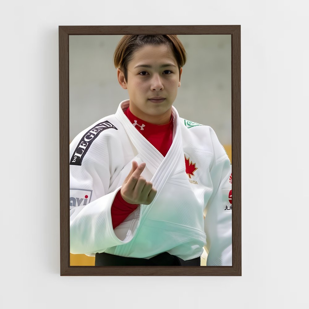 Poster Christa deguchi – affiche Judo (vue 5)